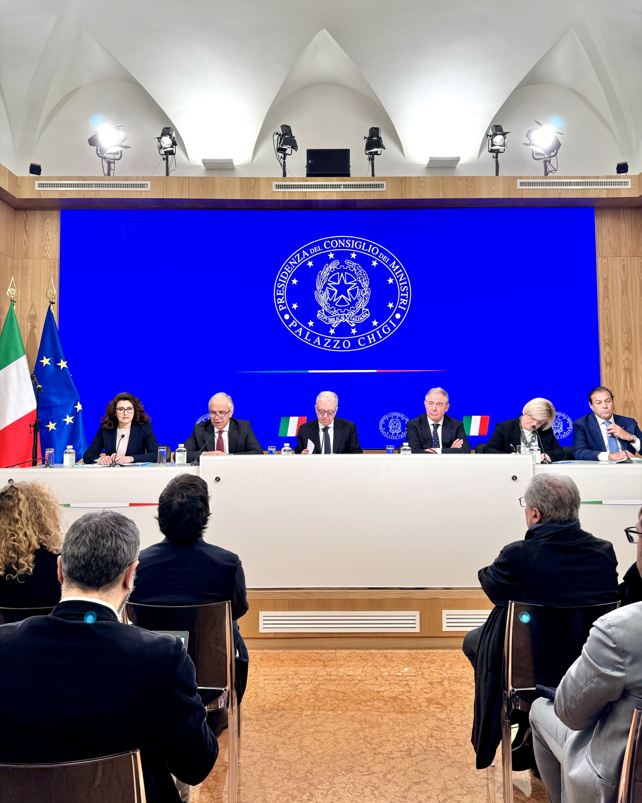 Conferenza stampa Riforma terza età, per un nuovo welfare