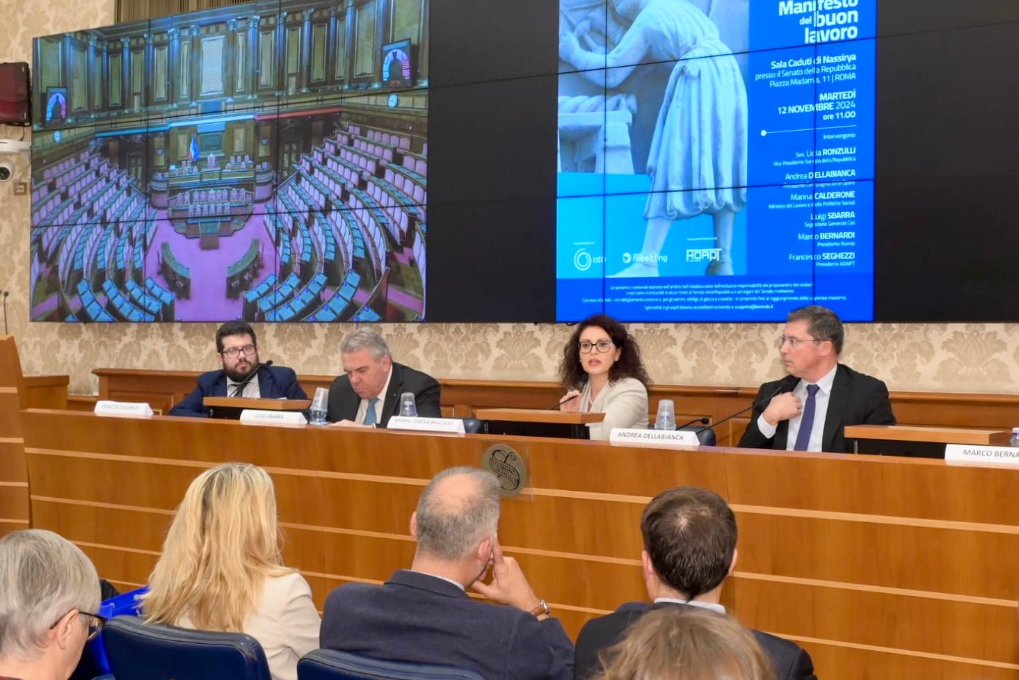 Bellucci (FDI): “Senza lavoro non c’è benessere. Il Governo Meloni lo ha messo al centro della politica”