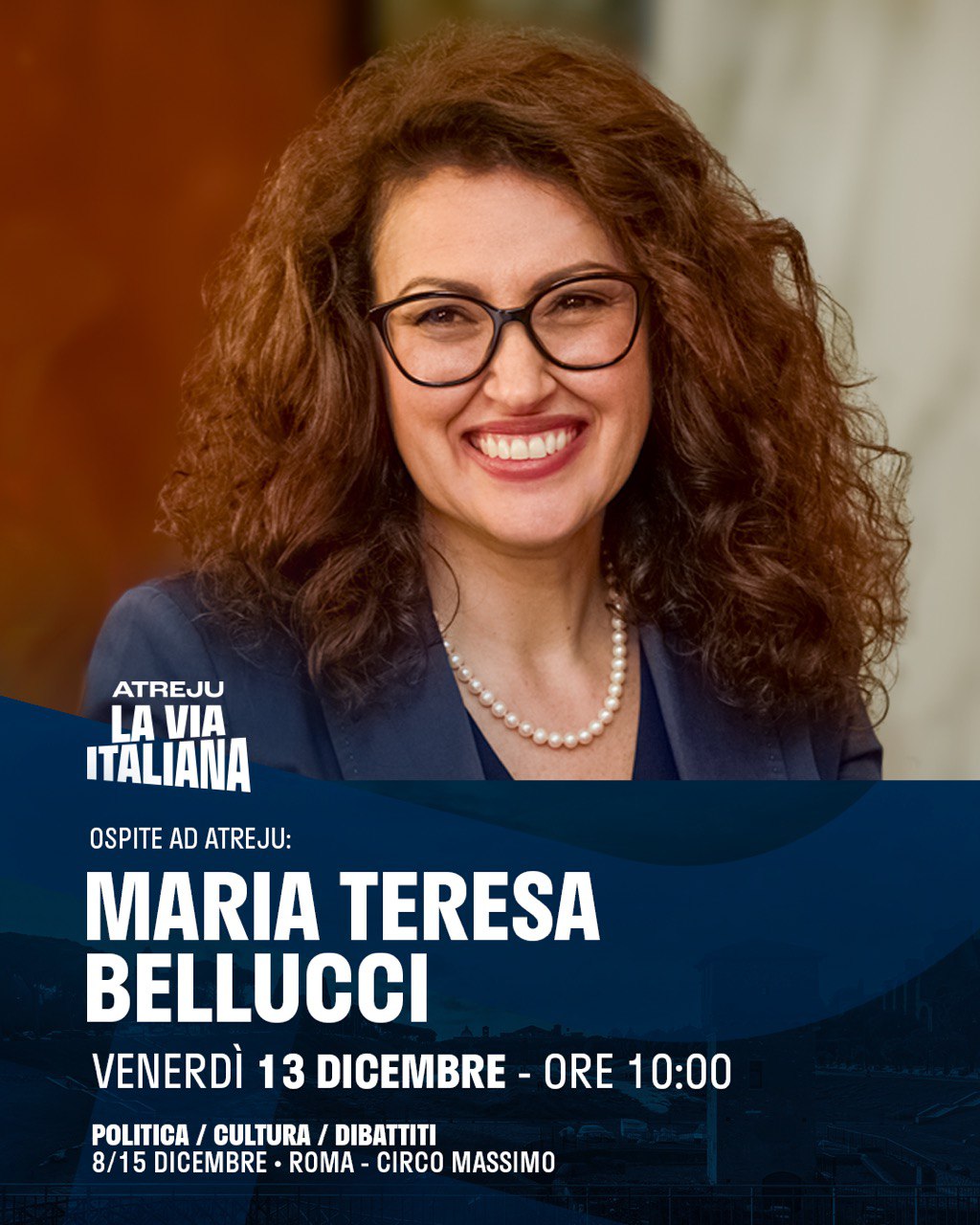 Atreju, venerdì 13 dicembre il Viceministro Bellucci al dibattito ‘La via italiana all’inclusione sociale’